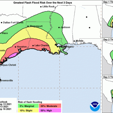 Tropical Storm Nicholas to make landfall in Texas tonight