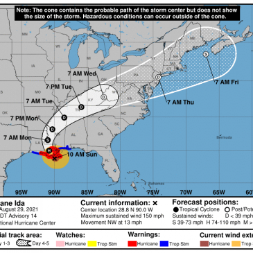 Hurricane Ida makes landfall as powerful Category 4 system