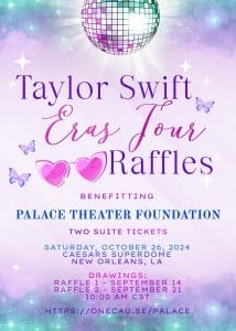 Taylor Swift concert raffles to help preserve McComb’s Palace Theater