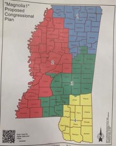 Updated congressional map finalized by Mississippi lawmakers