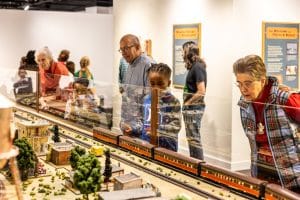 Christmas-themed model train exhibit returns to Two Mississippi Museums