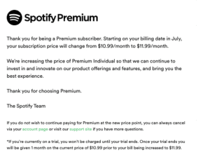 Spotify to raise prices, becoming more expensive than Apple Music