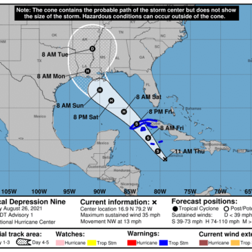 Safety tips to keep in mind as Tropical Storm Ida forms