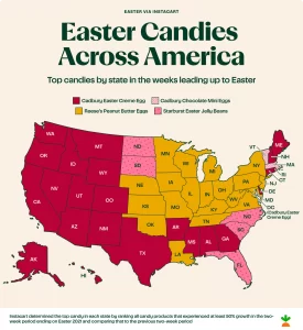 This is Mississippi’s favorite Easter candy, according to new data