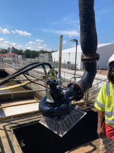 Water pump installed at Jackson’s O.B. Curtis water treatment plant