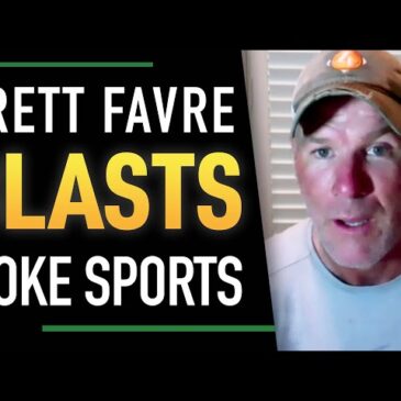 Brett Favre blasts politics in sports